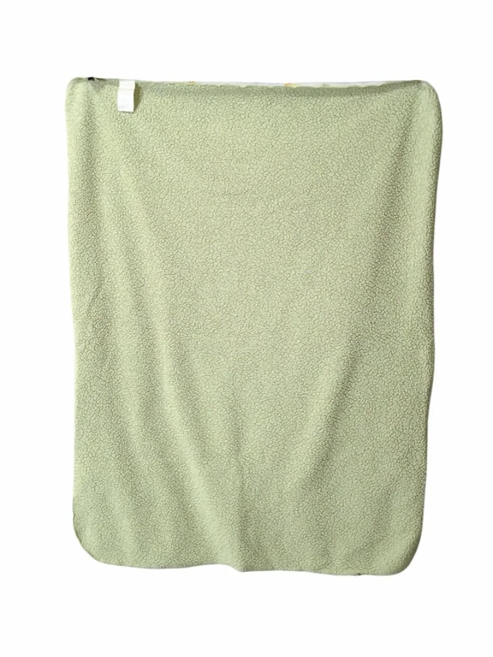 Carter's Frog Duck Polka Dot Green Sherpa Security Lovey Blanket 27